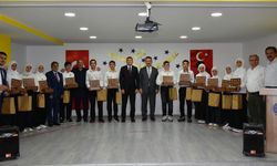 Ortaokulda hatim merasimi gerçekleştirildi