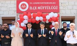 Çeşme'de yeni müftülük binası hizmete açıldı