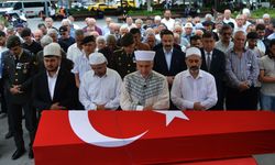 Samsun'da vefat eden Kıbrıs gazisi ebediyete uğurlandı
