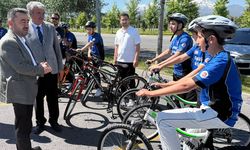 Kayseri'de Diyanet gençlik tarihe pedallıyor