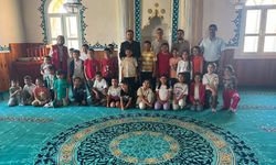 Kıbrıscık'ta çocuklar cami şenliğinde buluştu