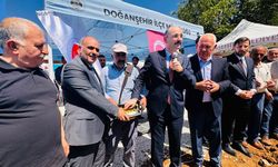 Doğanşehir Kurucaova Merkez Camii'nin temeli atıldı