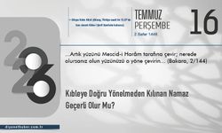 Kıbleye Doğru Yönelmeden Kılınan Namaz Geçerli Olur Mu?