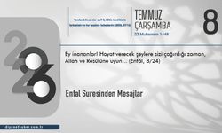 Enfal Suresinden Mesajlar