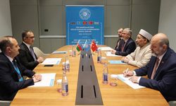 Başkan Arpaguş, Azerbaycan Dini Kurumlarla İş Üzre Devlet Komitesi Başkanı Mammadov ile görüştü