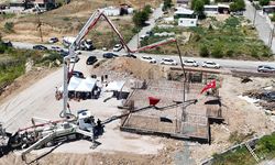 Yeşilyurt Mescid-i Aksa Camii’nin temeli atıldı