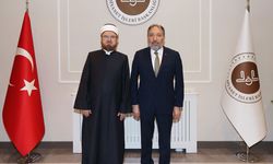 Başkan Arpaguş, Dünya Müslüman Alimler Birliği Başkanı Karadaği'yi kabul etti