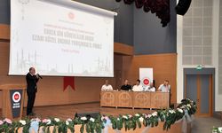 Din görevlileri bölge finali için yarıştı