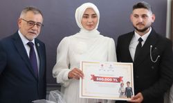 Çankırı'da, "İki İnsan Bir Hayat Projesi" hayat buldu
