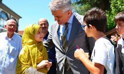Vali Makas, Kur'an kursu öğrencileriyle buluştu
