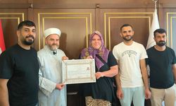 Almanyalı Lina, Gaziantep’te Müslüman oldu