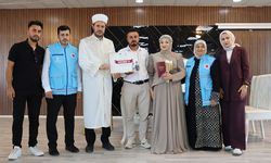 Hatay'da TDV'nin "İki İnsan Bir Hayat Projesi" kapsamında genç çift dünyaevine girdi