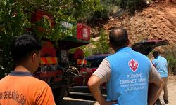 Kaş'ta din görevlileri orman yangınlarıyla mücadeleye destek oluyor