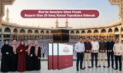 Rize'de gençler umreye gönderilecek