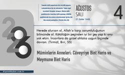 Müminlerin Anneleri: Cüveyriye Bint Haris ve Meymune Bint Haris