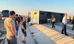 Kütahya'da otobüs kazası