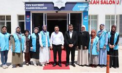 Vali Çiçek'ten TDV'ye ziyaret