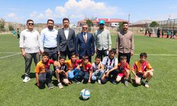 Çaldıran'da Yaz Kur’an Kursu öğrencileri futbol turnuvasında buluştu