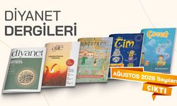 Diyanet Aylık dergileri Ağustos 2026 sayısı çıktı