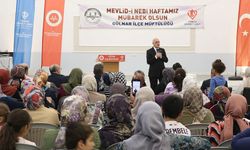 Gülnar'da Mevlid-i Nebi coşkusu