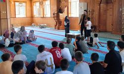 Hilalkent Camii'nde öğrenciler bilgide yarıştı