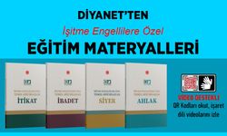 Diyanet'ten İşitme Engellilere Özel Temel Dini Bilgiler Seti