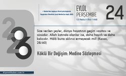 Köklü Bir Değişim: Medine Sözleşmesi