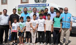 Nizip'te Mobil Etkinlik Aracı çocukları sevindirdi