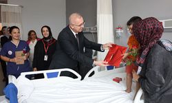Hastanede "Mevlid-i Nebi" sevinci