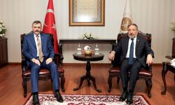 İçişleri Bakanı Çiftçi, Diyanet İşleri Başkanı Arpaguş'u ziyaret etti