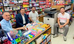 Müftülükten esnafa ahi ziyareti