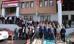 Gümüşhane İl Müftüsü Erenay, personelle vedalaştı
