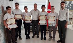 Manavgat'ta hafızlar belge aldı