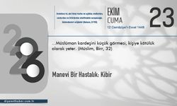 Manevi Bir Hastalık: Kibir