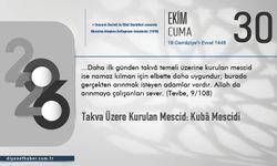 Takva Üzere Kurulan Mescid: Kubâ Mescidi