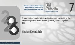 Ahlakın Kemali: Îsâr
