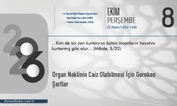 Organ Naklinin Caiz Olabilmesi İçin Gereken Şartlar