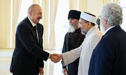 Azerbaycan Cumhurbaşkanı Aliyev, TDT ülkelerinin dini idare başkanlarını kabul etti
