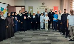 Kur’an kursu öğrencileri Tekirdağ’da yarıştı