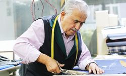 Mustafa usta terzilikte 66 yılı geride bıraktı