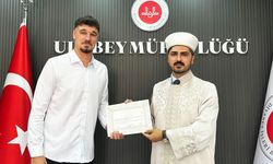 Alman genç, Ulubey'de Müslüman oldu