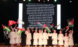 Ümraniye'de öğrencilerden Gazze farkındalığı