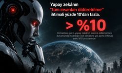 Yapay zekanın "tüm insanları öldürebilme" ihtimali yüzde 10'dan fazla