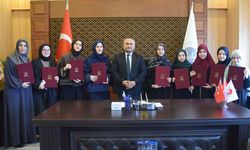 Giresun'da hafızlar belge aldı