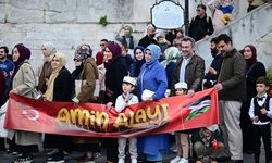 Geleneksel "Amin Alayı" bu yıl Gazzeli çocuklar için düzenlendi