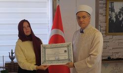 Rus kadın tatile geldiği Manavgat'ta Müslüman oldu
