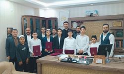 Kozluk’ta hafızlar belge aldı