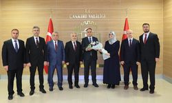 Vali Çakırtaş, din görevlilerini kabul etti