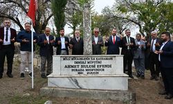 Denizli'de din görevlileri, Müftü Ahmet Hulusi Efendi'yi kabri başında andı