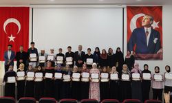 Merkezefendi'de hafızlar belge aldı